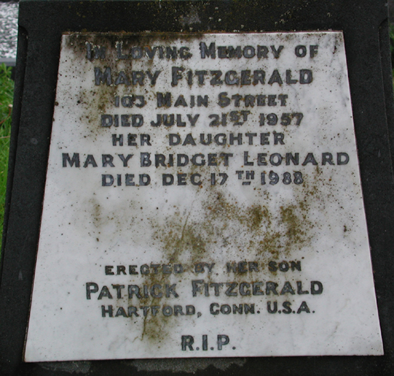 Fitzgerald, Mary, Mary Bridget Leonard.jpg 293.3K